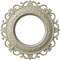 Ekena Millwork Orrington Ceiling Medallion (Canopies up to 6 5/8"), 13 1/4"OD x 6 5/8"ID x 1 1/8"P, Clear Yellow CM13ORCYF - alternate 1